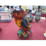 An Anita Harris Multicoloured Owl Figure, 18cm high.