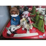 USSR Tiger Cub and Leopard Cub, Panda, other animals and figures:- One Tray