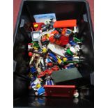 A Quantity of Playmobil Plastic Figures and Accessories, characters including Royalty, Farmer,