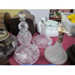 Irena Lead Crystal Ships Decanter, Samobor and two others. (4)