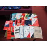 Rugby Union Programmes 1960-1980, including England v. Wales 1960, Cardiff v. Llanelly 1962 (