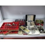 Boxed Sets of 'Sapelia' Stainless Steel Cutlery, boxed sets of knives, fish knives and forks, etc.