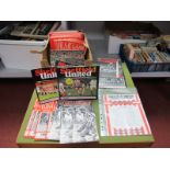 Sheffield United Home Programmes 1973-81, including 73-4 v. Dundee United - Texaco Cup, 77-8 v.