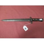 An 1888 Patern Lee Metford Bayonet.