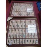 A Complete Set of 100 'Wills 1895' Soldiers of The World' Cigarette Cards, contained in two 'loose
