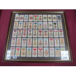 An Early XX Century Set of Fifty Thomas Nichols & Co Cigarette Cards, - 'Orders of Chivalry',
