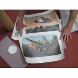 Five Unframed Limited Edition Military Prints, all After Ivan Berryman (Noel Tatt Printmaker,
