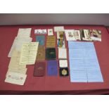 A WWI Medal Duo, comprising War Medal and Victory Medal to 51240 Pte V Sales, West Riding