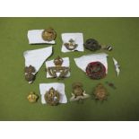 A Small Quantity of British Military Cap Badges and Enamel Badges.