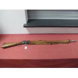 An 1882 Third Pattern 577/450 Obsolete Calibre Martini Henry Rifle, fully stamped including VR