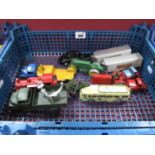 A Quantity of Mid XX Century Diecast Vehicles, by CIJ, Charbens, Crescent and others, all playworn.