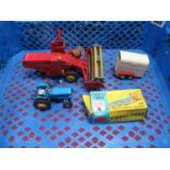 A Small Quantity of Original Corgi Diecast Vehicles, including Fordson Power Major and Massey