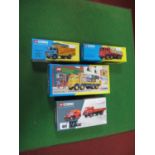 Five Corgi Diecast Model Commercial Vehicles, including Heavy Haulage #31006 Wynns Thames Trader