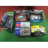 Six Diecast Model Vehicles, by Corgi, Lledo 'Vanguards' all with a TV Theme, including Corgi