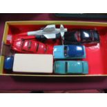 A Small Number of Original Corgi Diecast Vehicles, including Fire Chief Jaguar and Bentley