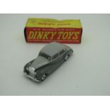 Dinky Toys No 150 Rolls Royce Silver Wraith, overall good, good plus, crack to side window would