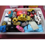 A Quantity of Diecast/Plastic and Other Model /Vehicles, by Corgi, Matchbox and others, all with a