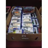 Approximately Thirty Five Diecast Model Vehicles, by Lledo and similar, all boxed.