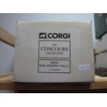 A Corgi 1:18th Scale 'The Concours Collection' #95594 Mini Cooper Rally, boxed.