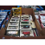 Approximately Thirty Five Diecast Model Vehicles, by Lledo and similar, all boxed.