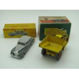 Two Original Dinky Toys, No 562 Dumper Truck, fair, boxed and No 150 Rolls Royce Silver Wraith,