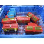 A Quantity of Mainly Original Corgi Chipperfield Animal Trailers, and associated items, all