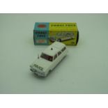 Corgi Toys No 419 Ford Zephyr Motorway Patrol, overall very good, slight damp marks, aerial,