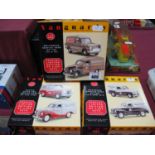 Three Lledo 1:43rd Scale 'Vanguards' Editions Two Vehicle Sets, including Whitbread Service Vans