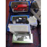 Seven Diecast Model Vehicles, by Corgi, Lledo Vanguards, including Corgi Jeep Golden Eagle (4),