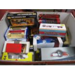 Approximately Eighteen Diecast Model Vehicles, by Corgi, Matchbox, Oxford, Lledo and other, boxed.