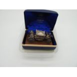 A Toye Kenning & Spencer Ltd Hallmarked Silver Miniature Model of The Coronation Coach, (