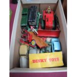A Quantity of Mid XX Century Diecast Toys, mainly Dinky all playworn, repainted plus poor Dinky
