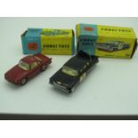 Two Corgi Diecast Vehicles, No 223 - Cheverolet 'State Patrol' and No 222 - Renault 'Floride',