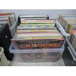 Soundtrack and Show Tunes, over seventy LP's, from Disney to Andrew Lloyd Webber:- Two Boxes