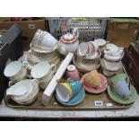 Royal Albert 'Gossamer' Tea Ware, of twelve pieces, Salisbury coffee ware, Adderley tea ware,