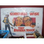 That Riviera Touch (1966) Quad Poster, starring Morecambe & Wise, printed by Charles Read, London,