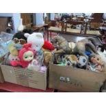 Yakov's Meerkats, Tomy Teletubby, English made owls, Ceppi Ratti and other dolls; two leather
