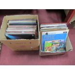 Records - El Chicano, Lamb II, Classical, mainly L.P's:- Two Boxes