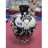 A Moorcroft Pottery Vase, painted in the 'Talwin' design by Nicola Slaney, shape 03/7, impressed and