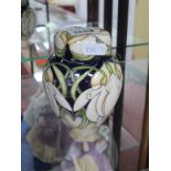 A Moorcroft Pottery Ginger Jar, painted in the 'Galanthus' design by Vicky Lovatt, shape 769/4,