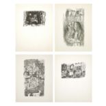 A GROUP OF 149 MISCELLANEOUS SHEETS FROM PORTFOLIOS BY ANATOLIY KAPLAN (RUSSIAN 1957-1963)