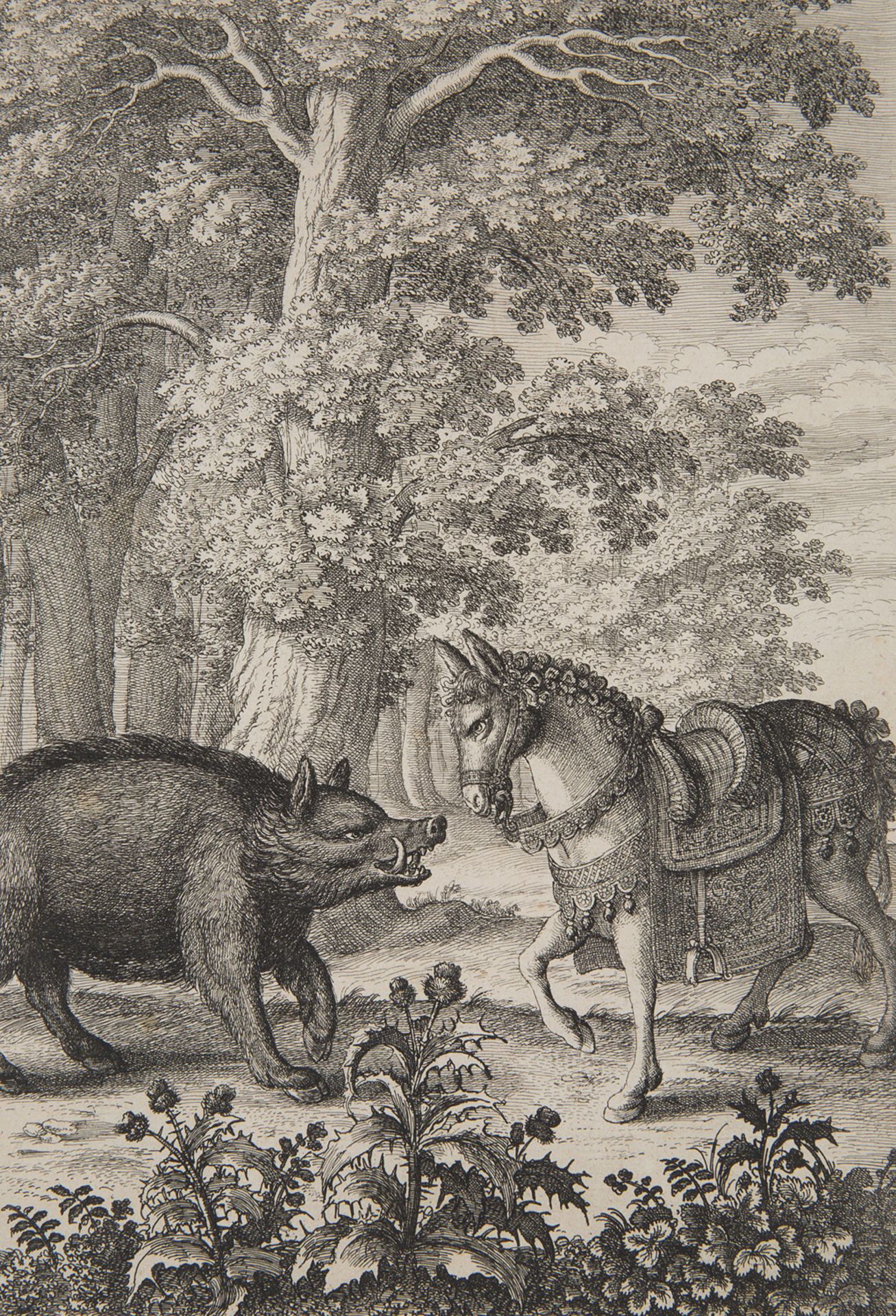 A SET OF TEN ETCHINGS FROM AESOP BY W. H. VON PRACHNA (CZECH 1607-1677), 1668 - Bild 8 aus 11