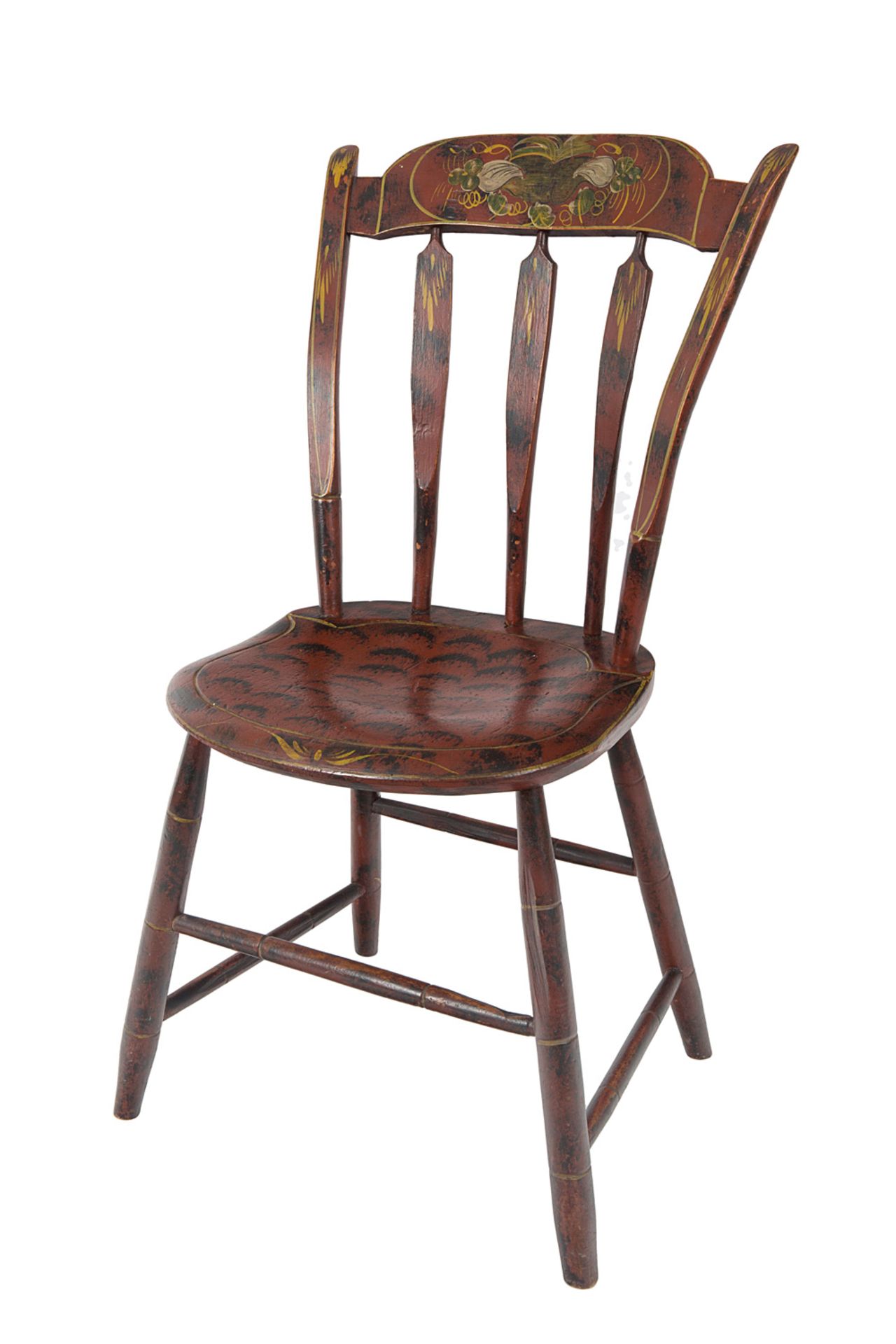 AN AMERICAN FOLK CHAIR, 19TH CENTURY