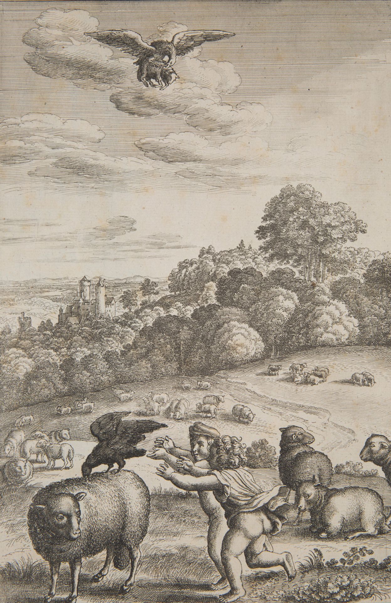 A SET OF TEN ETCHINGS FROM AESOP BY W. H. VON PRACHNA (CZECH 1607-1677), 1668 - Bild 9 aus 11