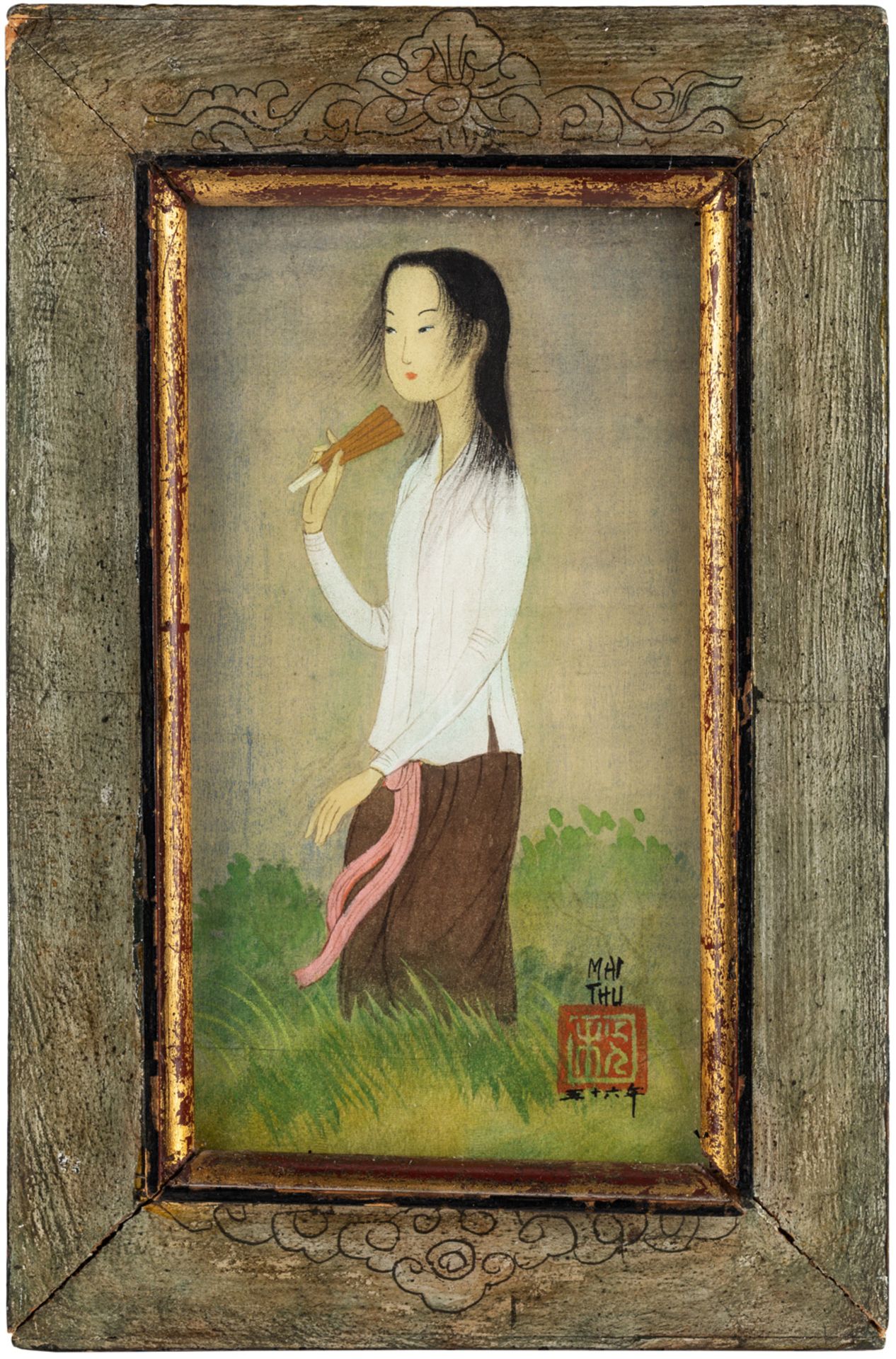 MAI TRUNG THU (VIETNAMESE-FRENCH 1906-1980) - Bild 2 aus 4