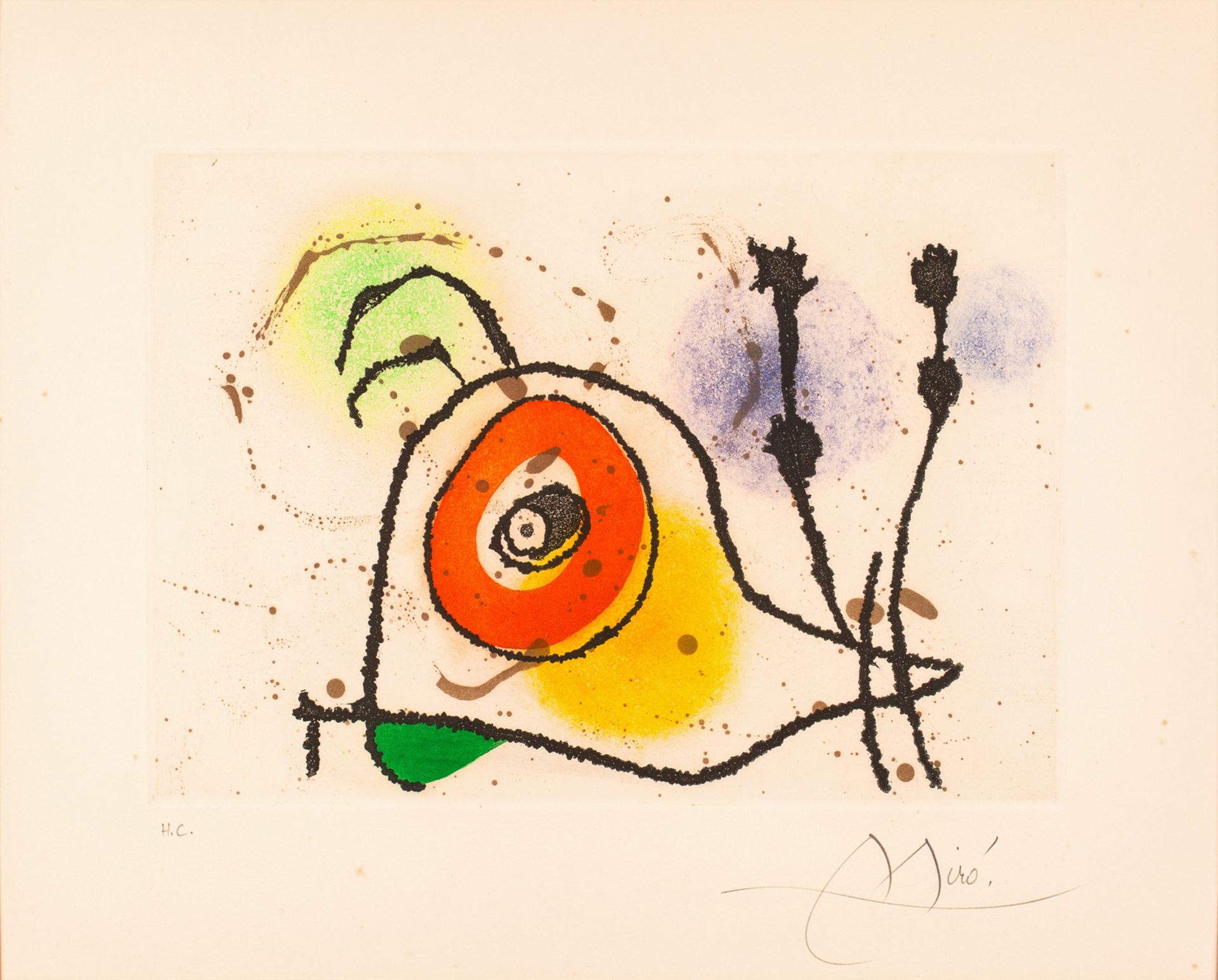 JOAN MIRO (SPANISH 1893-1983)