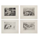 A GROUP OF 36 EROTIC HELIOGRAVURES BY MIHALY VON ZICHY (HUNGARIAN 1827-1906) FROM 'LIEBE' PORTFOLIO