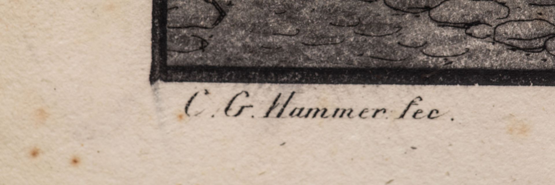 CHRISTIAN GOTTLOB HAMMER (GERMAN 1779-1864) - Bild 6 aus 7
