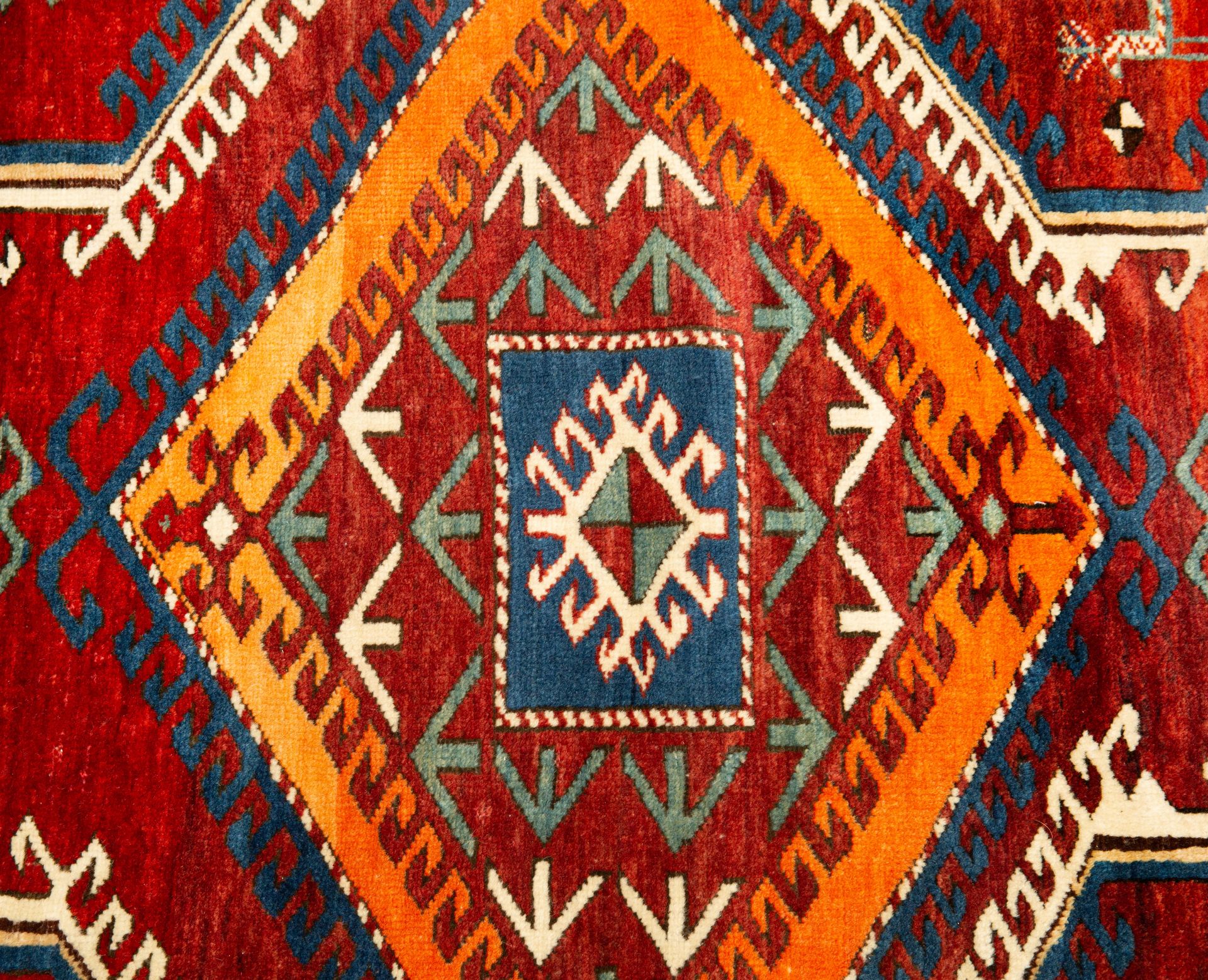 CAUCASIAN KAZAK RUG, CIRCA 1900-1920 - Image 2 of 3