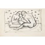 A DOUBLE SIDED DRAWING BY ROCKWELL KENT (AMERICAN 1882-1971)